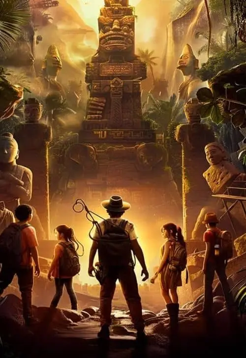 Póster de la sala Arca Perdida, escape room de aventura en Bogotá