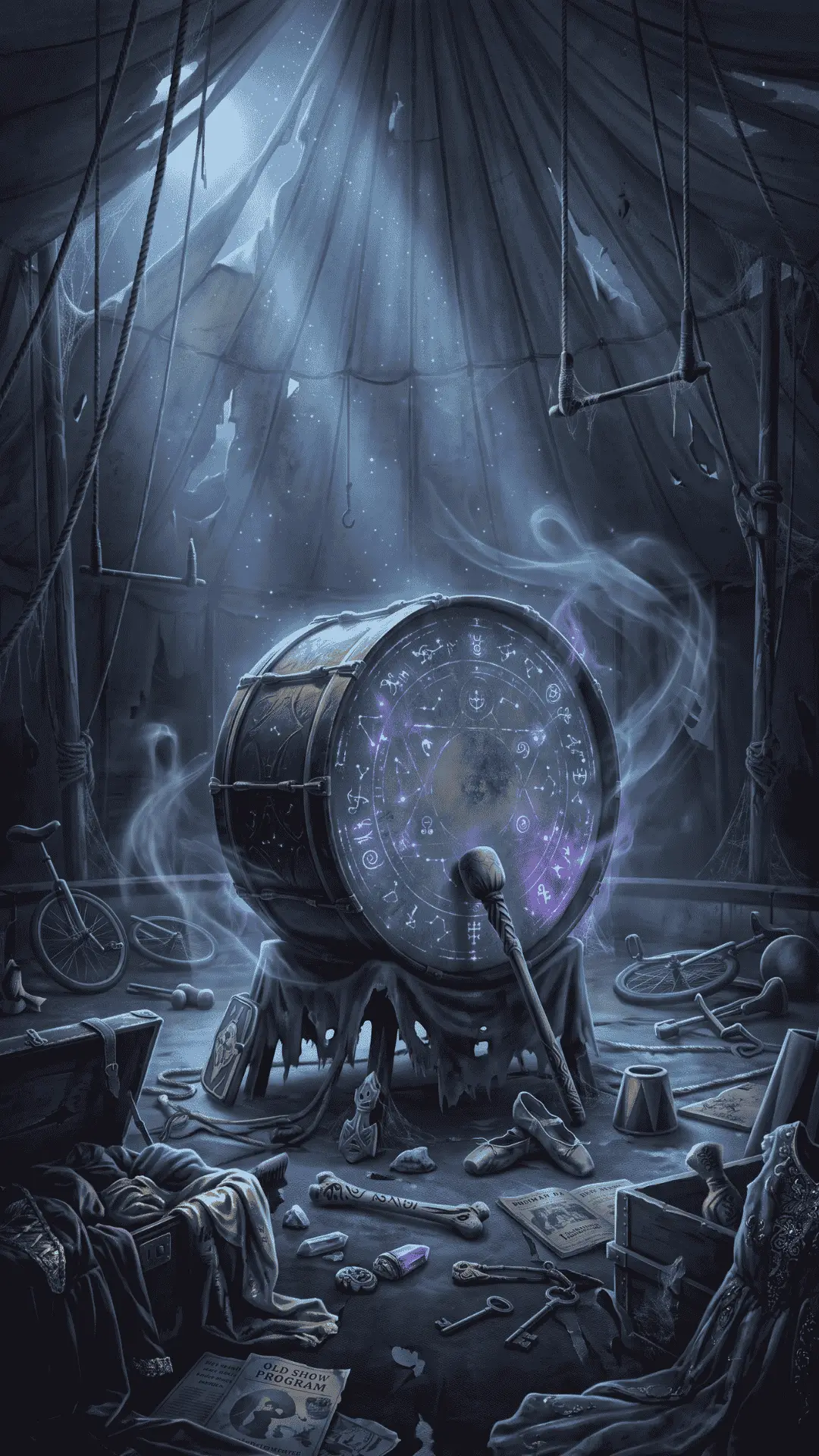 Póster de la sala Circo, escape room de suspenso en Bogotá