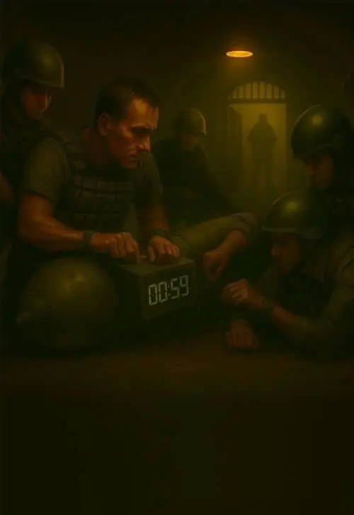 Póster de la sala Prisionero de Guerra, escape room de aventura en Bogotá