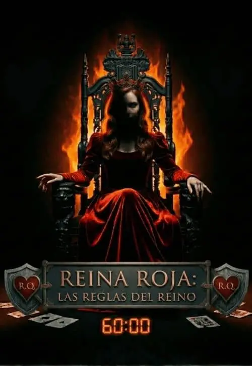 Póster de la sala Reina Roja, escape room de aventura en Bogotá